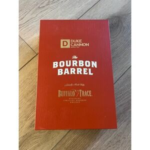 Duke Cannon Supply Co Bourbon Barrel Gift Set Cologne Soap Jigger Buffalo Trace
